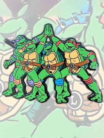 Teenage Mutant Ninja Turtles Cowabunga Mega Pin Gallery Image 2