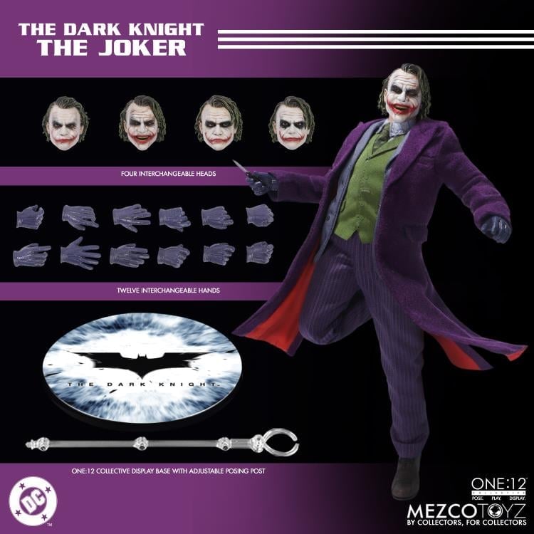 The Dark Knight One:12 Collective The Joker Action Figure Gallery Image 14