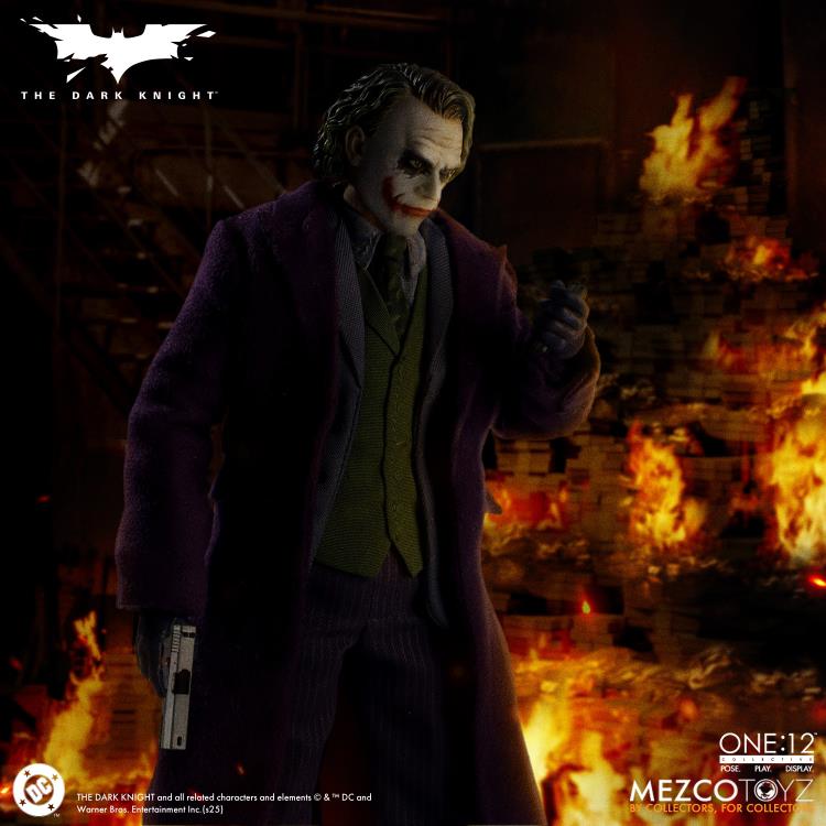 The Dark Knight One:12 Collective The Joker Action Figure Gallery Image 9