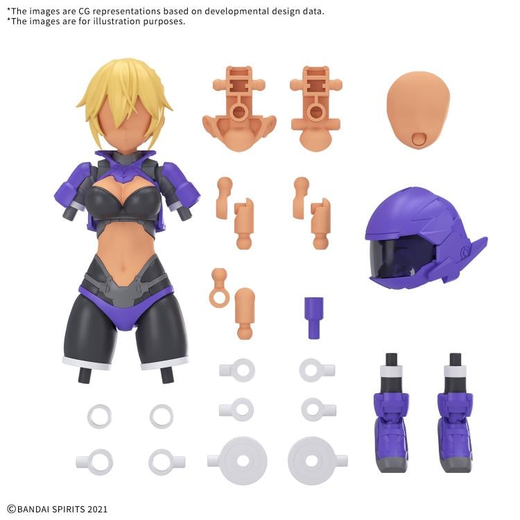 30 Minutes Sisters Option Parts Set 25 (Turbo Costume Gamma) (Color C) Gallery Image 5