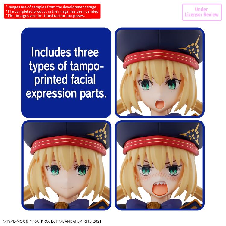 Fate/Grand Order 30 Minutes Sisters Altria Caster Model Kit Gallery Image 5