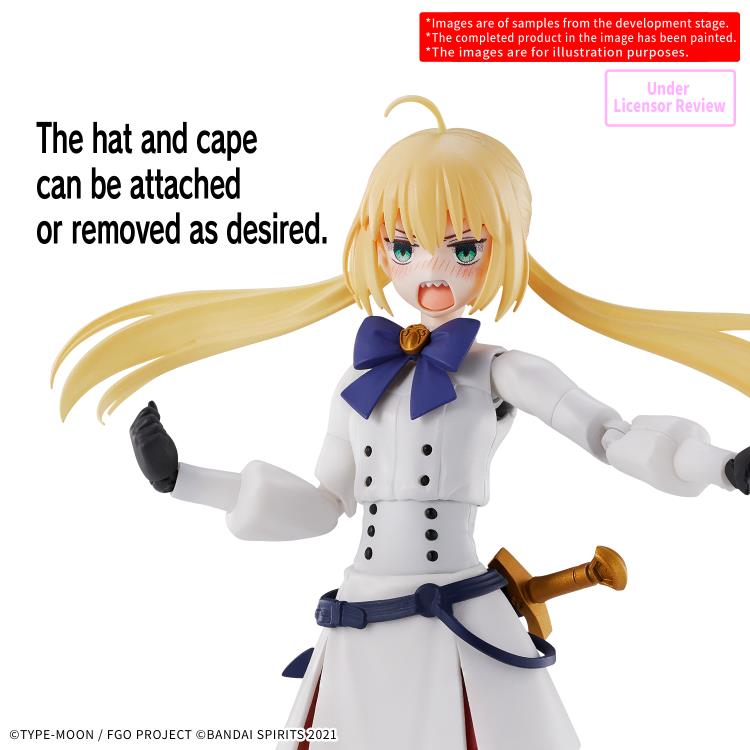 Fate/Grand Order 30 Minutes Sisters Altria Caster Model Kit Gallery Image 4