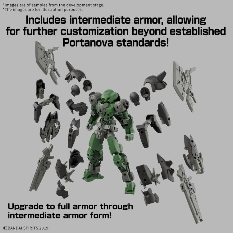 30 Minutes Missions bEXM-15FA Full Armor Portanova 1/144 Scale Model Kit Gallery Image 5