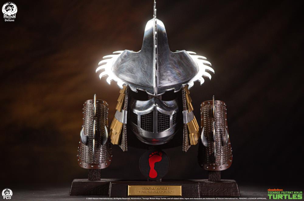 Teenage Mutant Ninja Turtles Shredder Life-Sized Stainless Steel Armor (Deluxe Ooze Edition) Replica Set Gallery Image 17