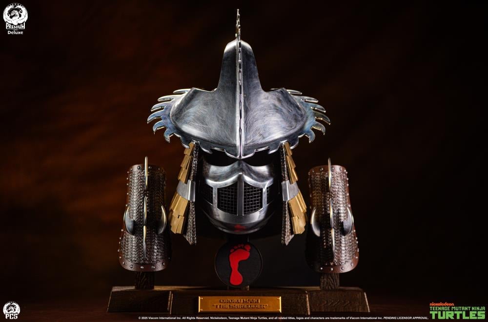 Teenage Mutant Ninja Turtles Shredder Life-Sized Stainless Steel Armor (Deluxe Ooze Edition) Replica Set Gallery Image 3