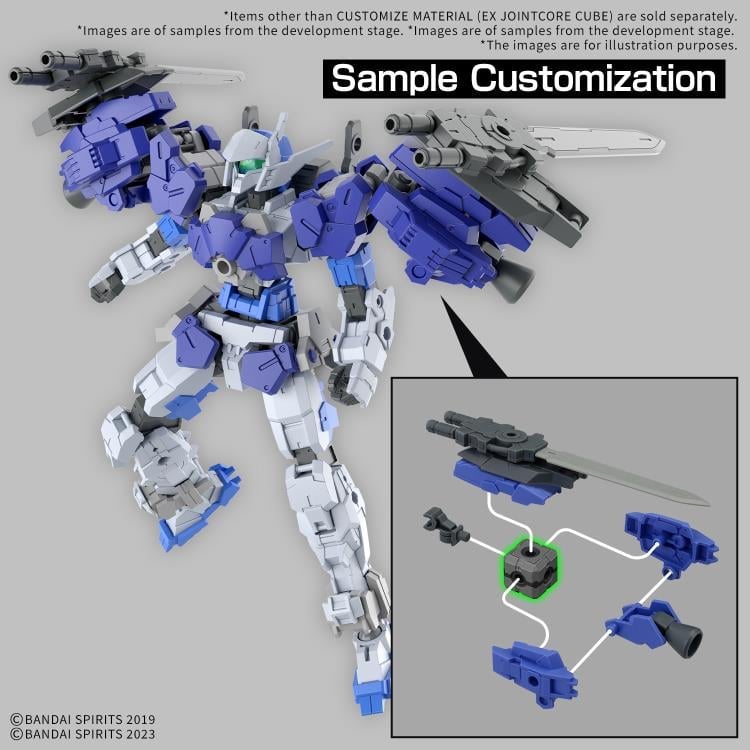 30 Minutes Missions Customize Material (EX Jointcore Cube) 1/144 Scale Model Kit Gallery Image 4