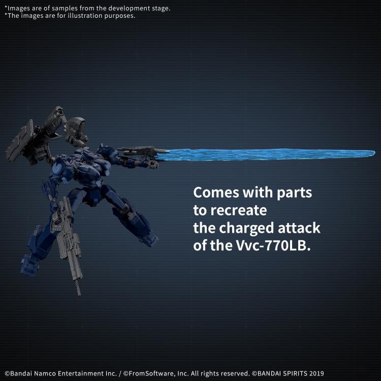 Armored Core VI: Fires of Rubicon Arquebus Corporation VP-40S Locksmith Model Kit Gallery Image 4