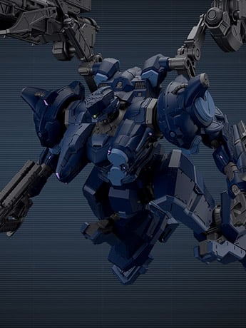 Armored Core VI: Fires of Rubicon Arquebus Corporation VP-40S Locksmith Model Kit Gallery Image 2