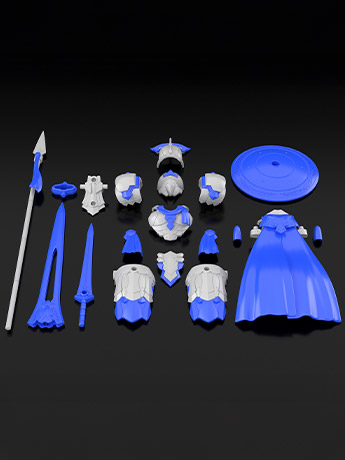 30 Minutes Fantasy Class Up Armor Rosan Gladiator Accessory Kit Gallery Image 2