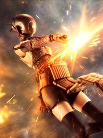 Chainsaw Man - The Movie: Reze Arc S.H.Figuarts Bomb Devil Action Figure Gallery Image 2