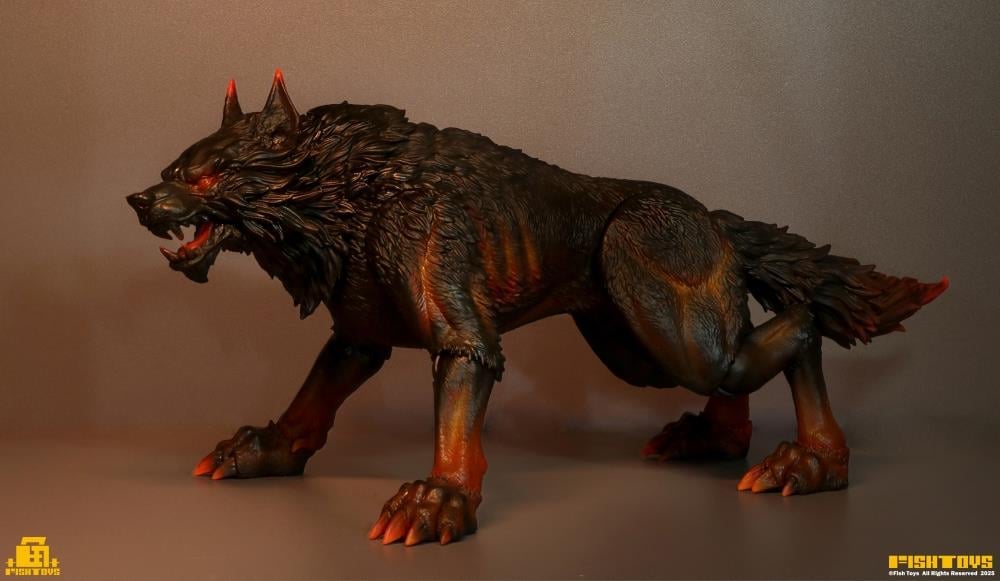 wolf figure 1997 狼フィギュア The Wolf of Glory Mount (Lava Armor Special Edition Ver.) 1/12