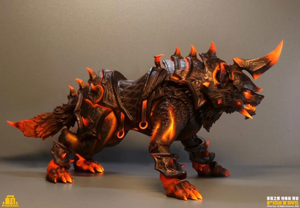 The Wolf of Glory Mount (Lava Armor Special Edition Ver.) 1/12