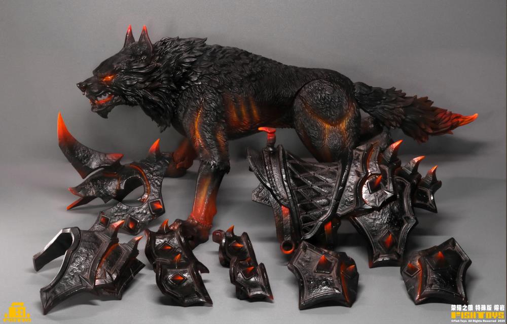 The Wolf of Glory Mount (Lava Armor Special Edition Ver.) 1/12