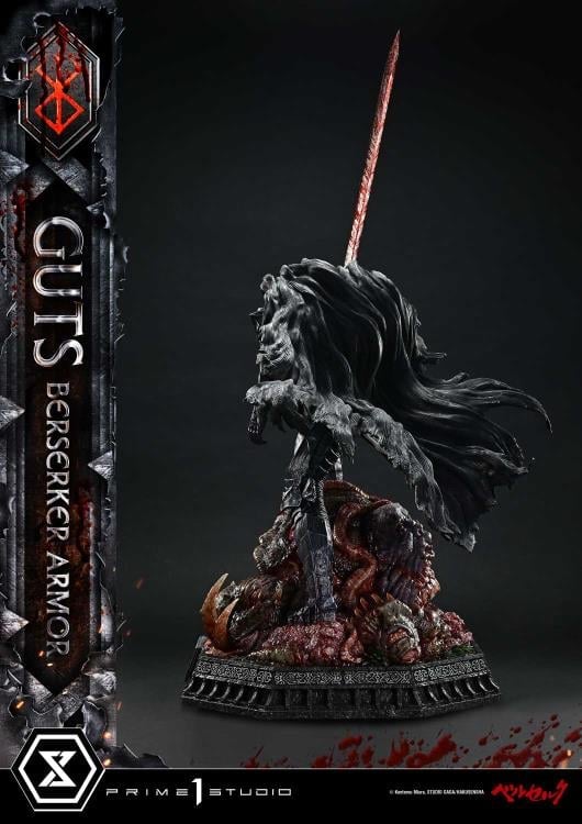 Berserk Ultimate Premium Masterline Guts Berserker Armor (Grunbeld vs Guts Deluxe Ver.) 1/4 Scale Statue Gallery Image 23