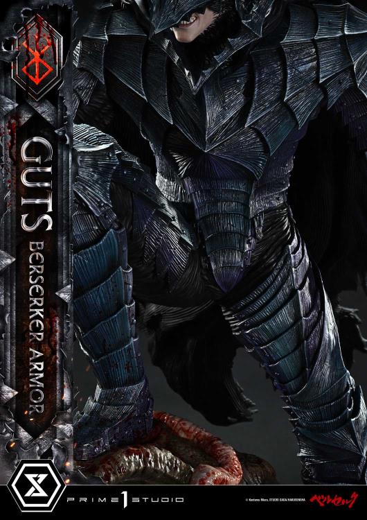 Berserk Ultimate Premium Masterline Guts Berserker Armor (Grunbeld vs Guts Deluxe Ver.) 1/4 Scale Statue Gallery Image 27