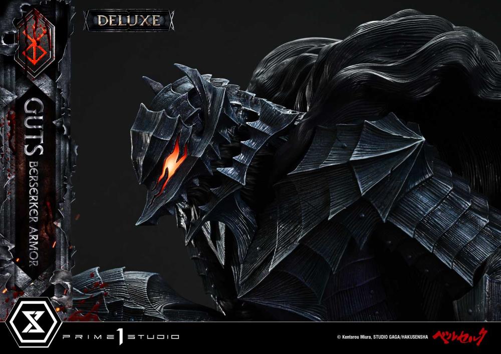 Berserk Ultimate Premium Masterline Guts Berserker Armor (Grunbeld vs Guts Deluxe Ver.) 1/4 Scale Statue Gallery Image 25