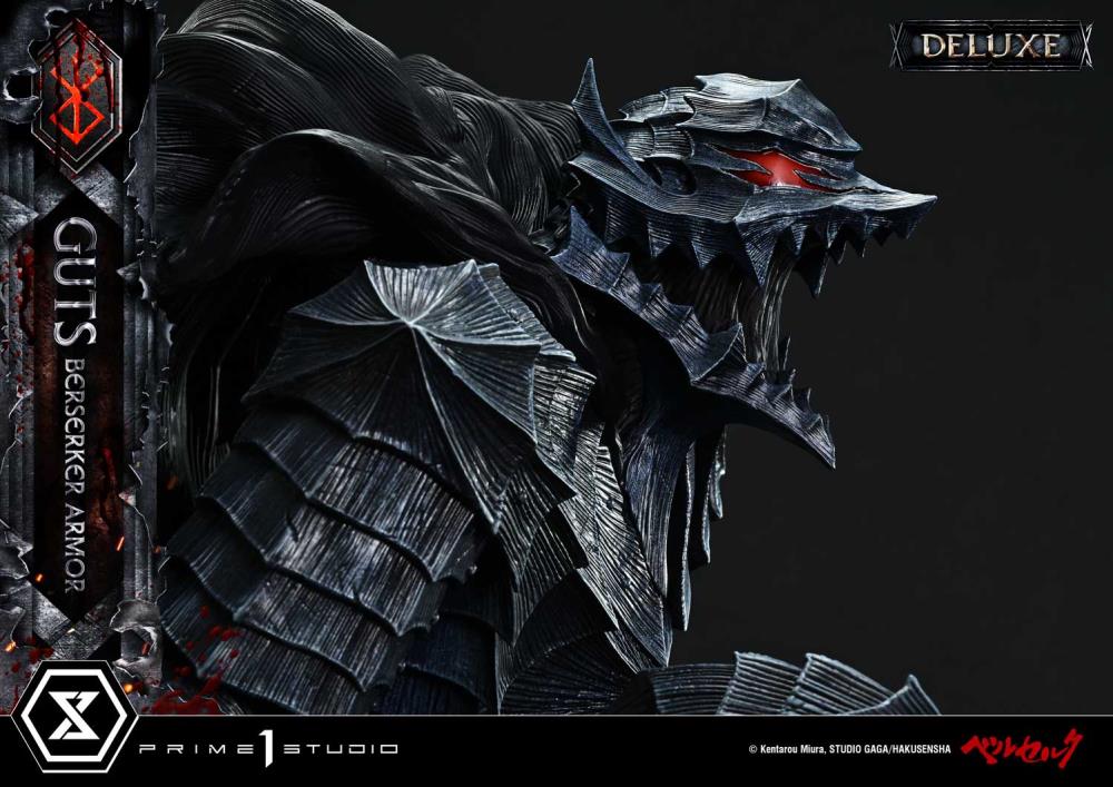 Berserk Ultimate Premium Masterline Guts Berserker Armor (Grunbeld vs Guts Deluxe Ver.) 1/4 Scale Statue Gallery Image 34
