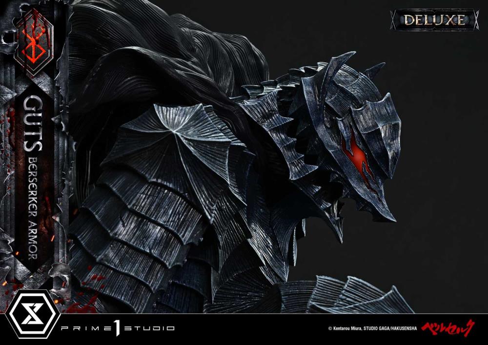 Berserk Ultimate Premium Masterline Guts Berserker Armor (Grunbeld vs Guts Deluxe Ver.) 1/4 Scale Statue Gallery Image 33