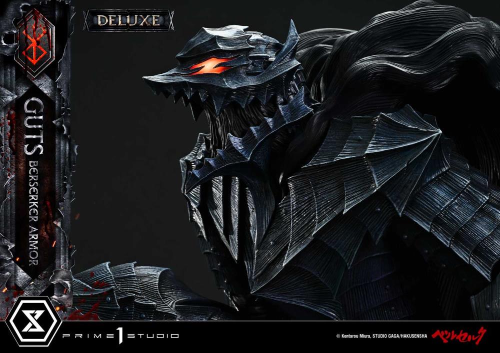 Berserk Ultimate Premium Masterline Guts Berserker Armor (Grunbeld vs Guts Deluxe Ver.) 1/4 Scale Statue Gallery Image 24