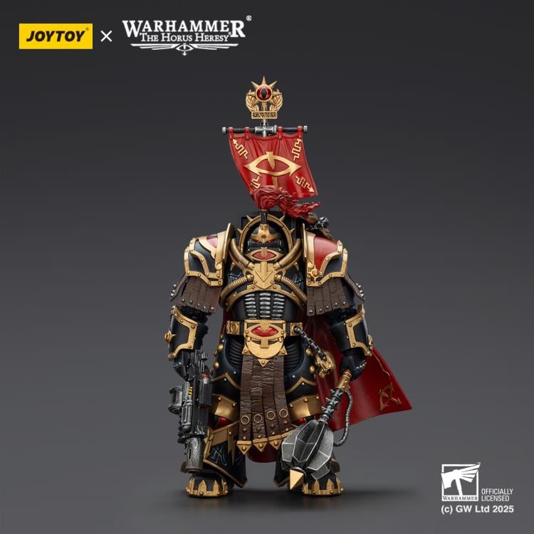 Warhammer: The Horus Heresy Sons of Horus Legion Cataphractii Praetor with Combi-Melta and Power Maul 1/18 Scale Action Figure Gallery Image 4