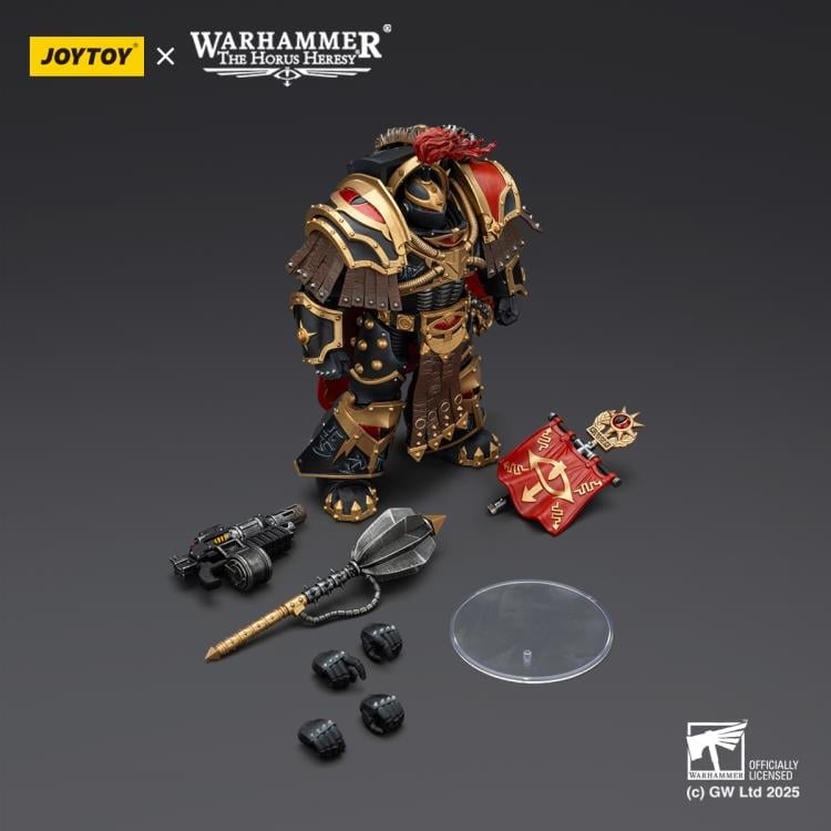 Warhammer: The Horus Heresy Sons of Horus Legion Cataphractii Praetor with Combi-Melta and Power Maul 1/18 Scale Action Figure Gallery Image 10