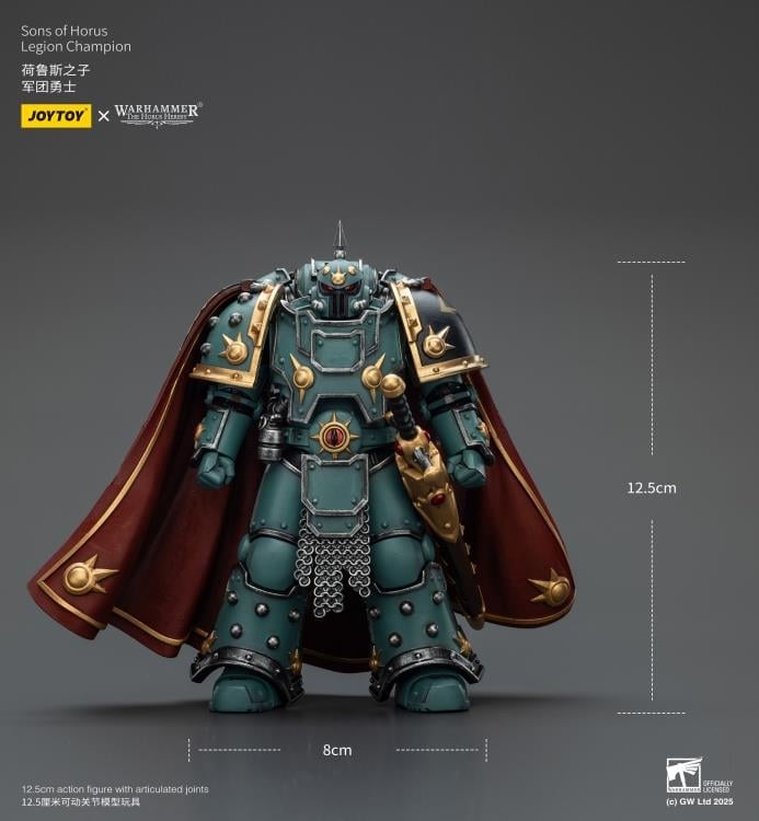 Warhammer: The Horus Heresy Sons of Horus Legion Champion 1/18 Scale Action Figure Gallery Image 11