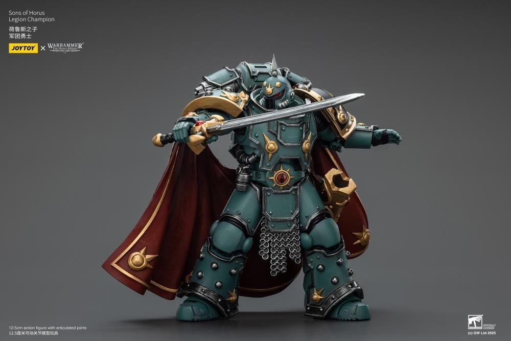 Warhammer: The Horus Heresy Sons of Horus Legion Champion 1/18 Scale Action Figure Gallery Image 9