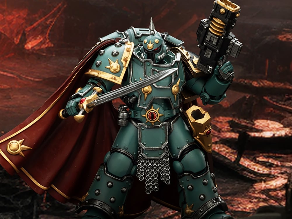 Warhammer: The Horus Heresy Sons of Horus Legion Champion 1/18 Scale Action Figure Gallery Image 1
