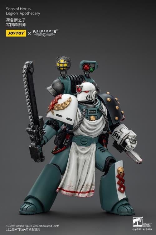 Warhammer: The Horus Heresy Sons of Horus Legion Apothecary 1/18 Scale Action Figure Gallery Image 9