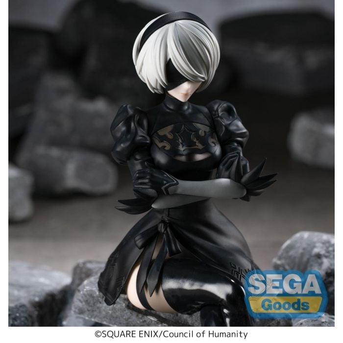 NieR: Automata Ver1.1a 2B Premium Perching Figure (Reissue) Gallery Image 7