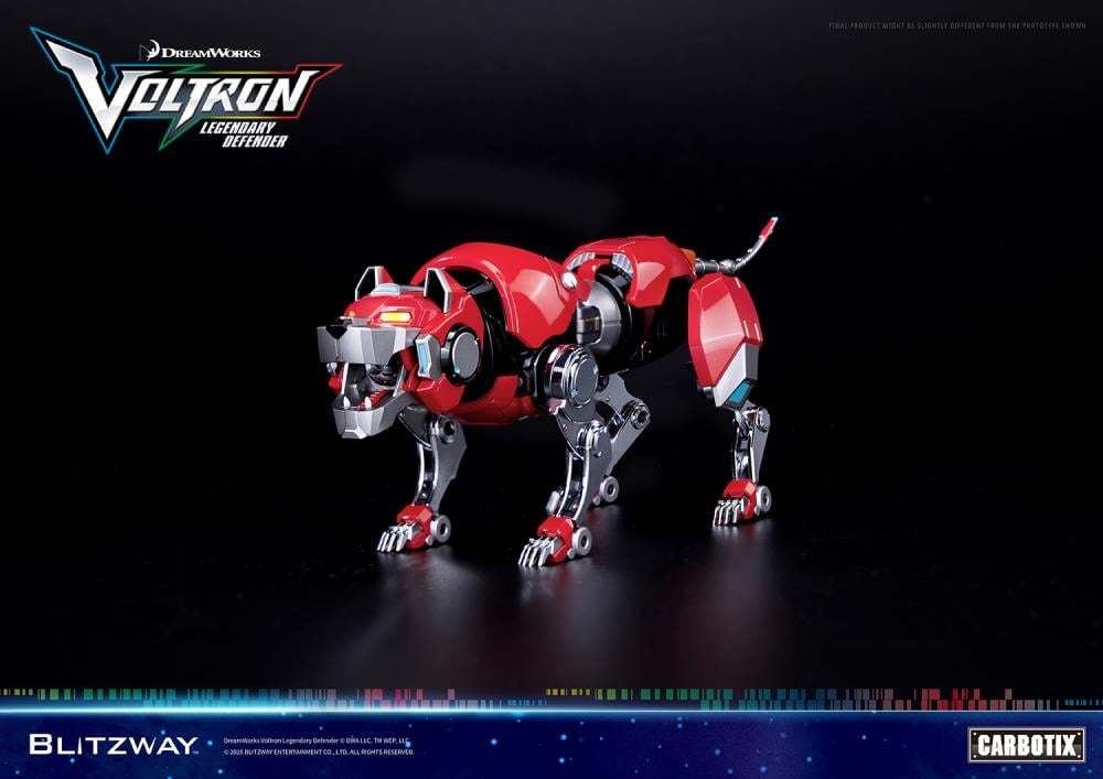 Voltron: Legendary Defender Carbotix 10th Anniversary Voltron (Standard Edition Ver.) Action Figure Gallery Image 11