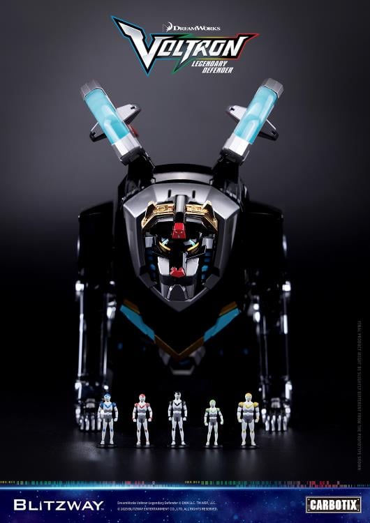 Voltron: Legendary Defender Carbotix 10th Anniversary Voltron (Standard Edition Ver.) Action Figure Gallery Image 16