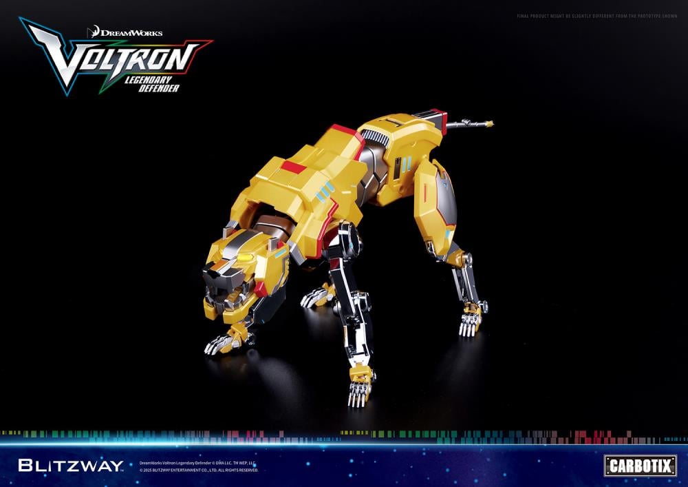 Voltron: Legendary Defender Carbotix 10th Anniversary Voltron (Standard Edition Ver.) Action Figure Gallery Image 14