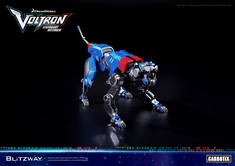 Voltron: Legendary Defender Carbotix 10th Anniversary Voltron (Standard Edition Ver.) Action Figure Gallery Image 13