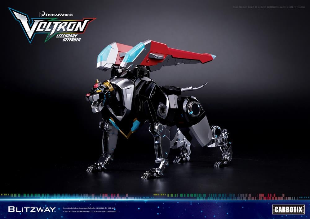 Voltron: Legendary Defender Carbotix 10th Anniversary Voltron (Standard Edition Ver.) Action Figure Gallery Image 10