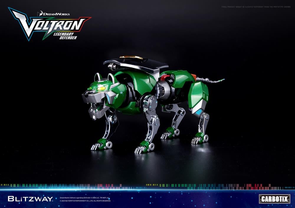 Voltron: Legendary Defender Carbotix 10th Anniversary Voltron (Standard Edition Ver.) Action Figure Gallery Image 12