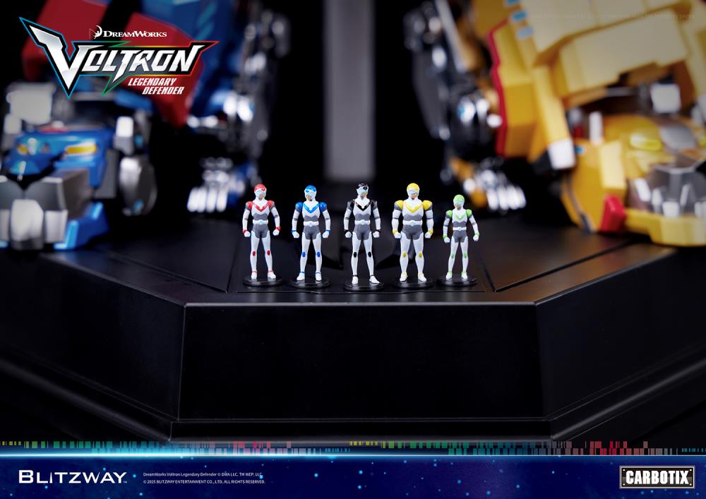 Voltron: Legendary Defender Carbotix 10th Anniversary Voltron (Standard Edition Ver.) Action Figure Gallery Image 17