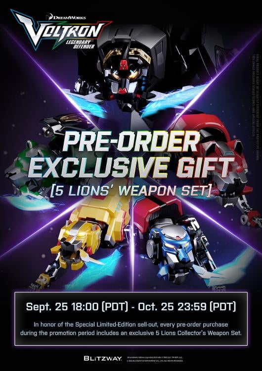 Voltron: Legendary Defender Carbotix 10th Anniversary Voltron (Standard Edition Ver.) Action Figure Gallery Image 26