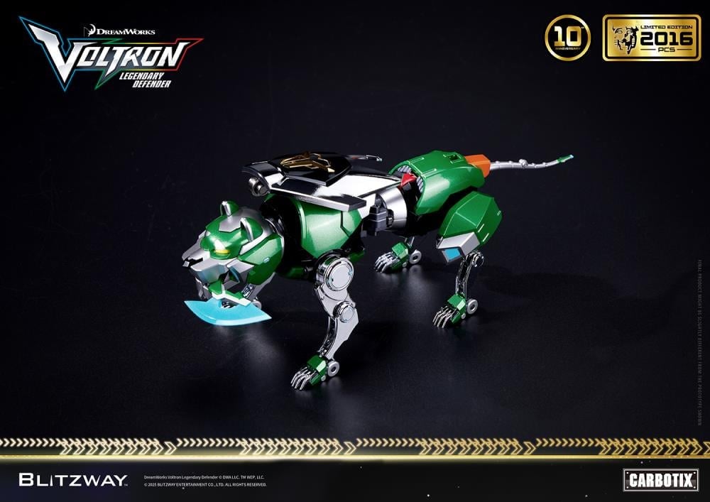 Voltron: Legendary Defender Carbotix 10th Anniversary Voltron (Special Limited Edition Ver.) Action Figure Gallery Image 15