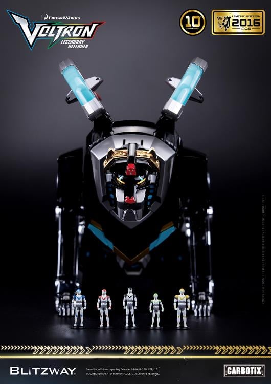Voltron: Legendary Defender Carbotix 10th Anniversary Voltron (Special Limited Edition Ver.) Action Figure Gallery Image 26