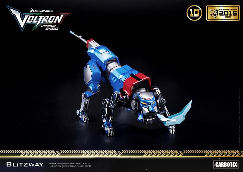 Voltron: Legendary Defender Carbotix 10th Anniversary Voltron (Special Limited Edition Ver.) Action Figure Gallery Image 16