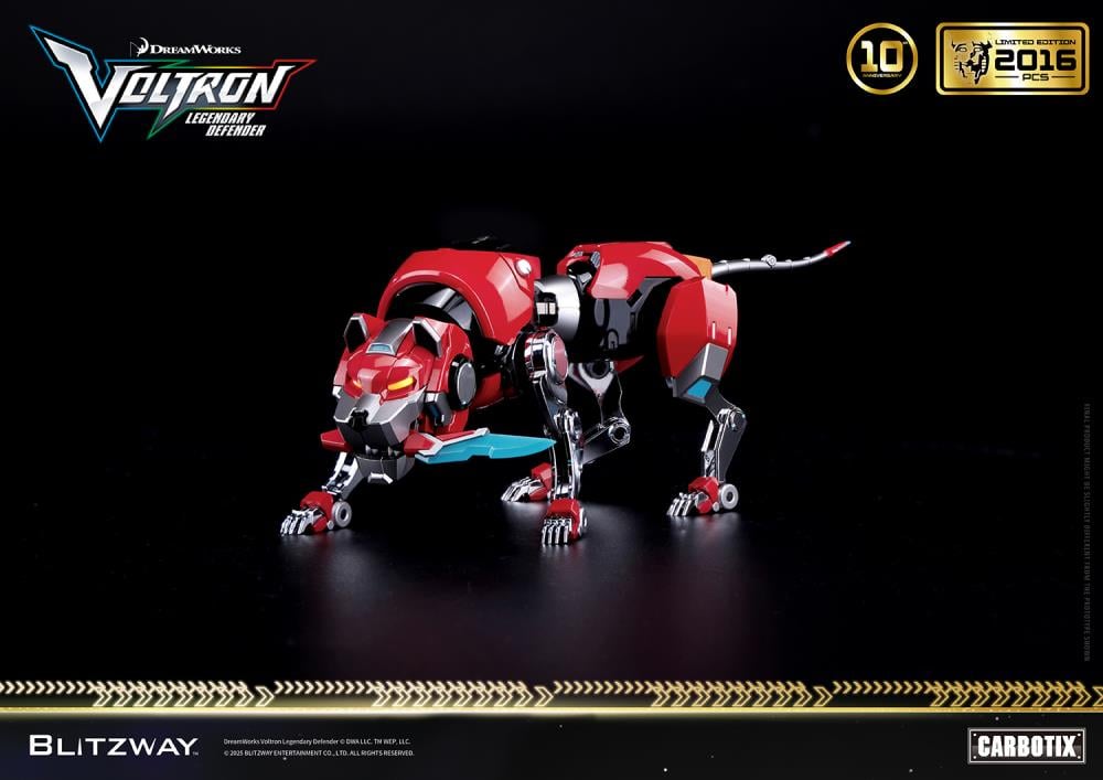 Voltron: Legendary Defender Carbotix 10th Anniversary Voltron (Special Limited Edition Ver.) Action Figure Gallery Image 14