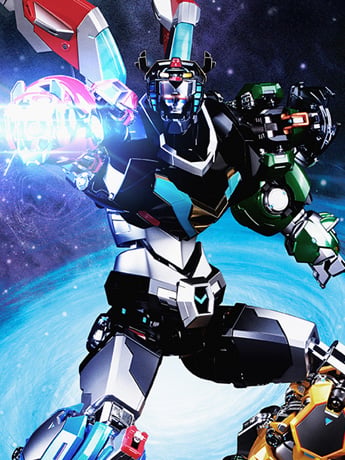 Voltron: Legendary Defender Carbotix 10th Anniversary Voltron (Special Limited Edition Ver.) Action Figure Gallery Image 2