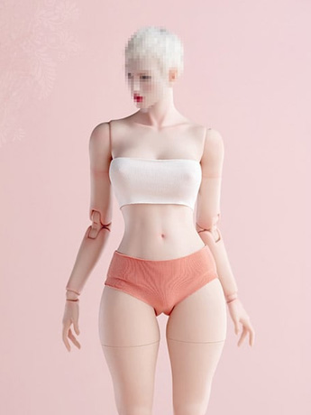 Crazy Durable Female (Upgraded Ver.) 1/6 Scale Body (AT202Pro - Pale) Gallery Image 2