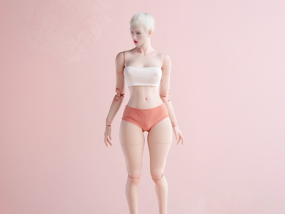 Crazy Durable Female (Upgraded Ver.) 1/6 Scale Body (AT202Pro - Pale) Gallery Image 1