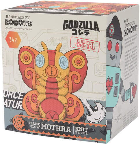 Toho Handmade by Robots Mothra (Flame Glow in the Dark) Figure Gallery Image 9