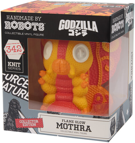 Toho Handmade by Robots Mothra (Flame Glow in the Dark) Figure Gallery Image 8