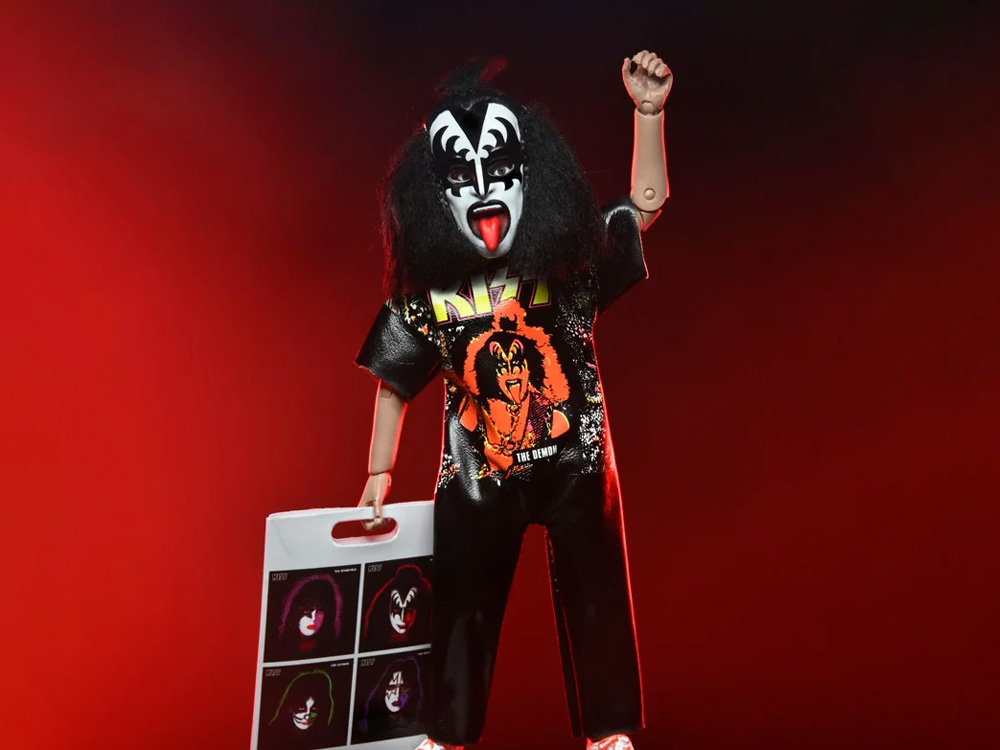 KISS x Ben Cooper Costume Kids Collection The Demon Costume 6" Clothed Action Figure Gallery Image 1