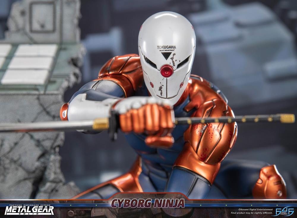 Metal Gear Solid Cyborg Ninja (Gray Fox) Limited Edition Statue