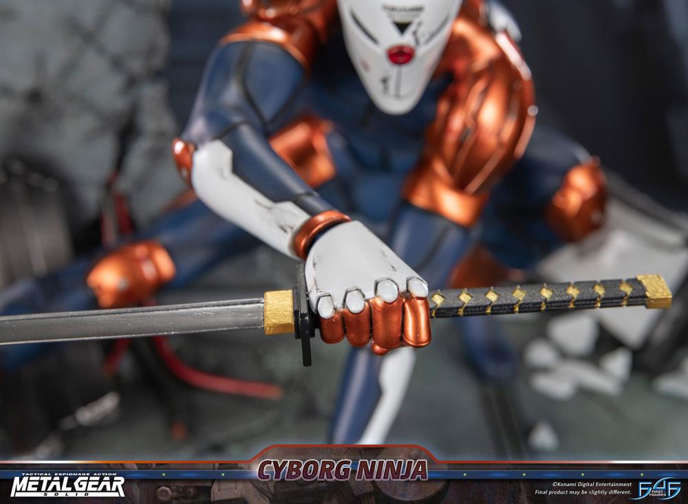 Metal Gear Solid Cyborg Ninja (Gray Fox) Limited Edition Statue
